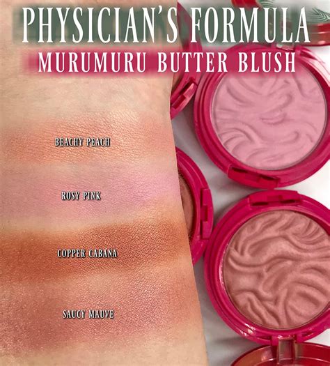 Physician S Formula Murumuru Butter Blush Swatches Review