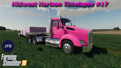 Fs19 Midwest Horizon Timelapse Episode 17 Selling Silage Bales And