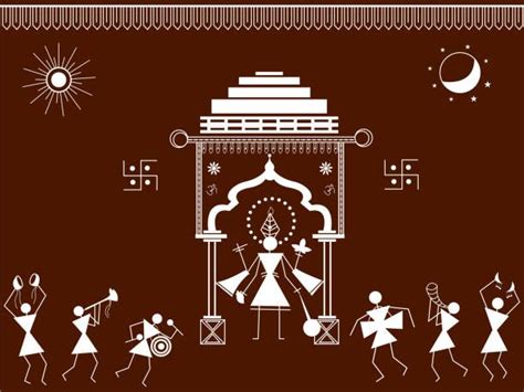 Illustration Of Indian Traditional Warli Art Artofit