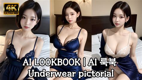 [4k Ai Art] Ai Lookbook Ai 룩북 Ai ルックブック Underwear Pictorial 속옷화보 下着画報 Youtube