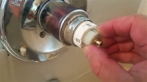 Delta Tub Faucet Cartridge Temperature Adjustment 34 Seconds Youtube