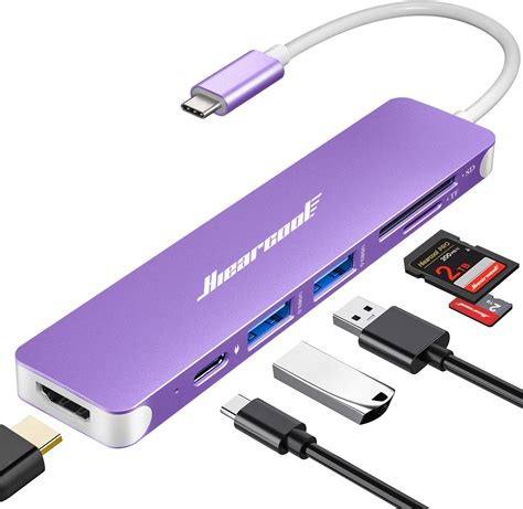 Usb C Adapter Usb C Hub Multiport Adapter Macbook Hdmi Adapter Type C Hub Usb C Dock Hdmi Usb