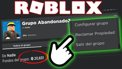 Como HALLAR GRUPOS de ROBLOX ABANDONADOS 2023 Grupos Gratis SIN DUEÑO