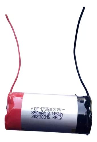 Bateria Recargable Lipo Mah V Wh Cilindrica Mercadolibre