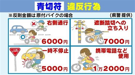 自転車の交通違反に「青切符導入」へ 携帯電話の使用で反則金は1万2000円 背景には自転車事故増加が｜fnnプライムオンライン