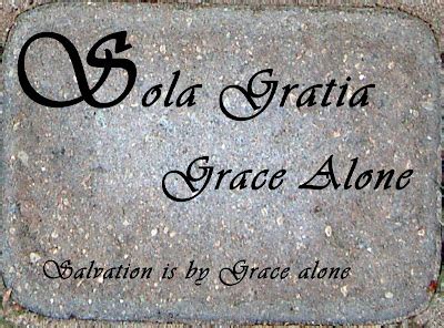 Free Reformed Art: The 5 solas - Sola Gratia