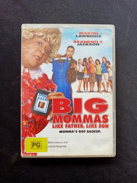 Dvd Big Mommas Like Father Like Son Hobbies Toys Music Media