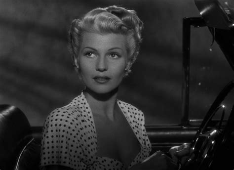 Rita Hayworth in "The Lady from Shanghai" (1947, Orson Welles) / Cinematography by Charles ...