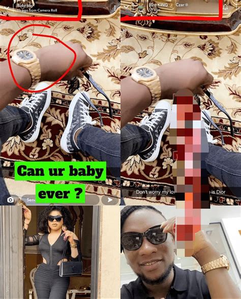 Cybernauts unveil identity of Bobrisky's boyfriend few minutes after he ...