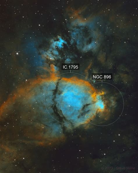 Fish Head Nebula Ic In Cassiopeia Steve Milne Astrobin