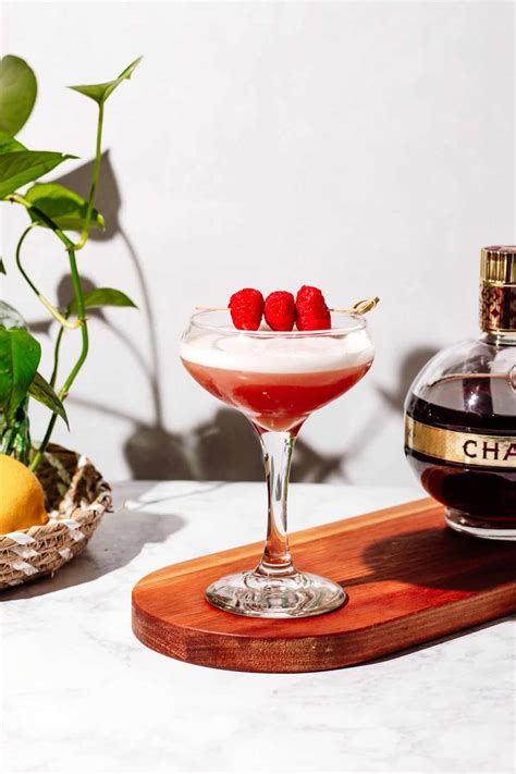 Chambord Sour Cocktail - A Grateful Meal