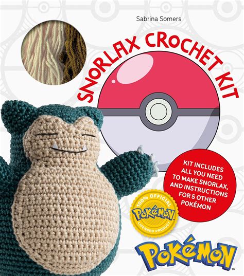 Buy Pok Mon Crochet Snorlax Kit Includes Materials To Make Snorlax And