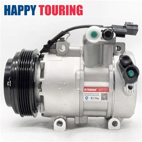 For Car Ac Air Conditioning Compressor Dv For Hyundai Accent Kia Rio