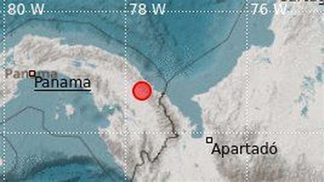 Sismo De Magnitud 4 4 Se Registró En Darién