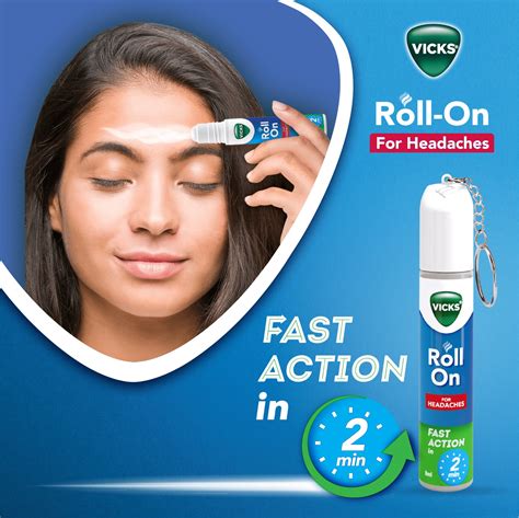 Introduces New Vicks Roll On Offering On The Go Relief From Headaches