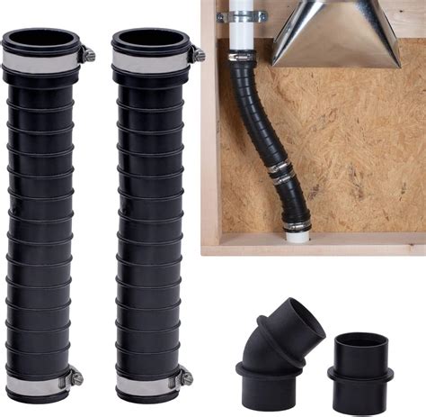 Amazon Fernco QwikFlex 24 In Flexible Pipe Connector Kit For