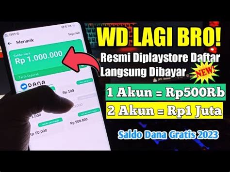 Mantap Daftar Dapat Juta Gratis Ditarik Apk Penghasil Uang Dana