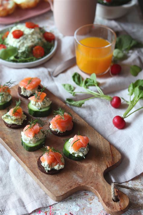 Fingerfood Lachs Frischkäse Brunch naschenmitdererdbeerqueen de