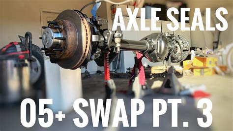 05 Axle Swap Pt 3 Installing Inner Axle Seals On The Dana 60 Youtube