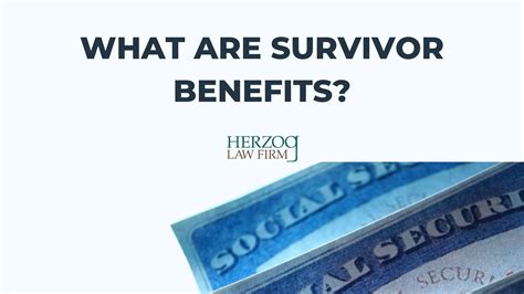 What Are Survivor Benefits? | Herzog Law Firm