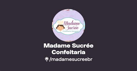 Madame Sucrée Confeitaria Instagram Linktree