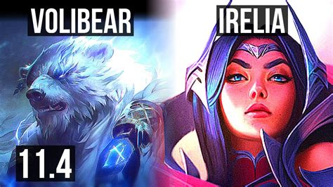 Volibear Vs Irelia Top Rank 1 Voli 6 1 3 Jp Grandmaster V11 4