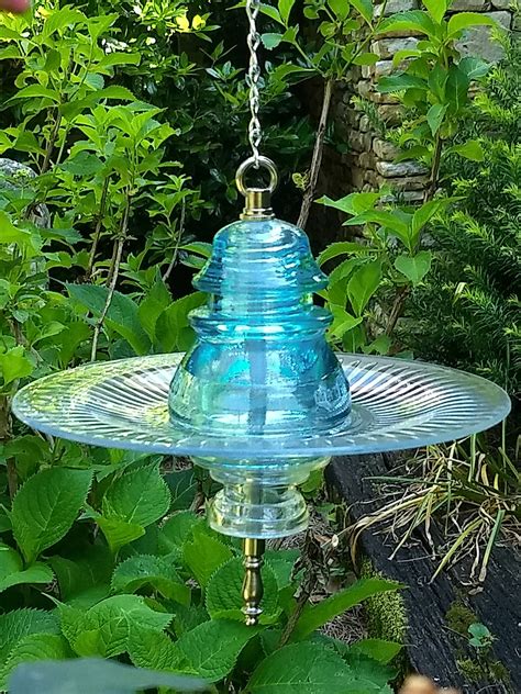 Glass Bird Feeder Hanging Glass Bird Feeder Hanging Glass | Etsy