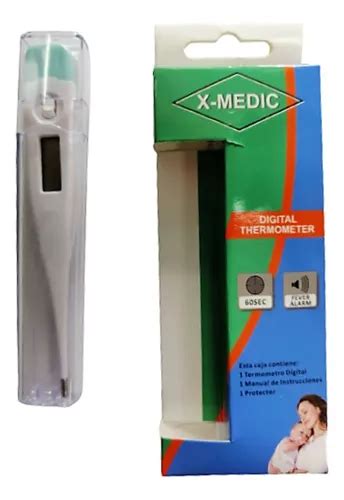 Termómetro Digital Médico Oral Axilar Corporal Punta Rígida en venta en