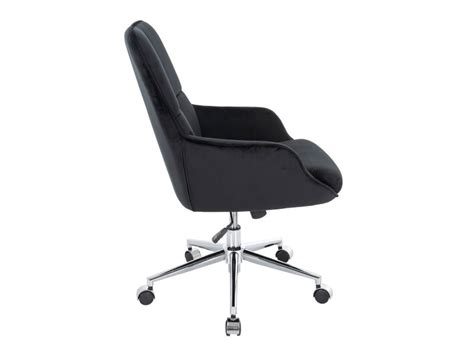 Chaise de bureau hwc j64 chaise pivotante avec accoudoirs réglable en