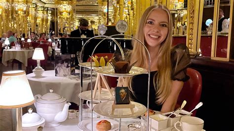 Hotel Café Royal Van Gogh Afternoon Tea London Youtube