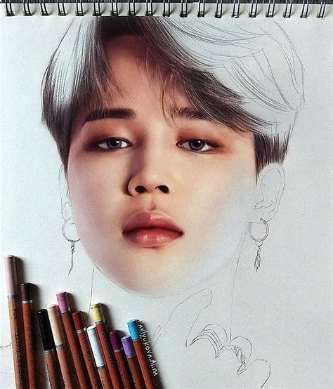 Jiminshiiiiii Materials Pastel And Watercolor Pencils Daler