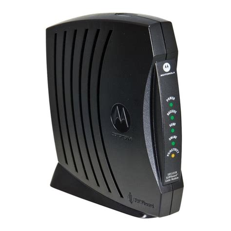 Motorola Surfboard Sb5120 Modem Specifications Manualslib