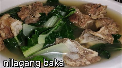 Lauya Beef Recipe Nilagang Baka Pinakamasarap Na Sabaw Youtube