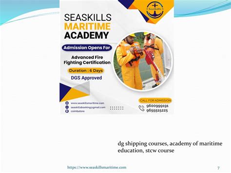 Ppt Maritime Certification Coursesbest Maritime Academystcw Courses