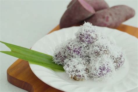 Resep Klepon Ubi Ungu Yang Kenyal Dan Lumer Di Mulut