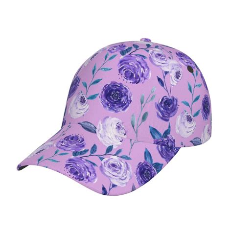 Daiia Violet Baseball Cap Men Women Classic Adjustable For Running