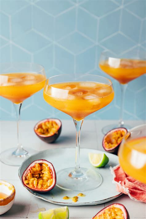 Spicy Passion Fruit Mocktail Aka Mockarita Minimalist Baker Recipes