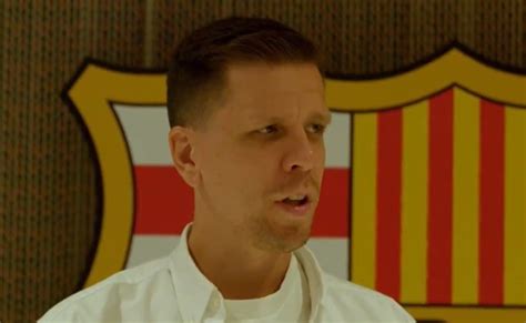 Wojciech Szcz Sny Nowym Pi Karzem Fc Barcelona Zabra G Os W Klubowych