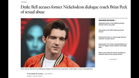 Drake Bell New Documentary Will Expose Nickelodeon Youtube