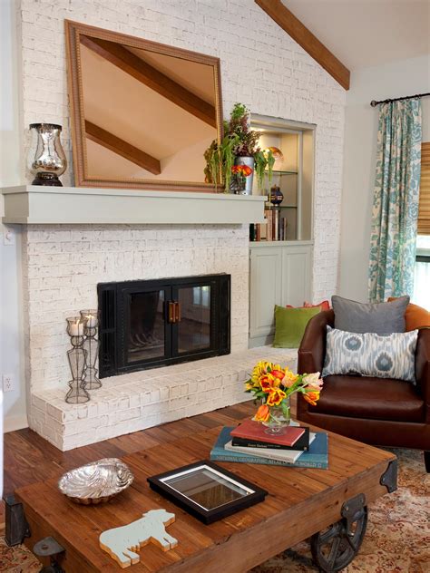 fireplace brick paint ideas 3