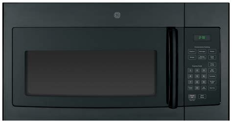 Ge 1 6 Cu Ft Over The Range Microwave Black At Pacific Sales