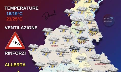 Tornano I Temporali Ecco Le Previsioni Di Oggi Prima Biella