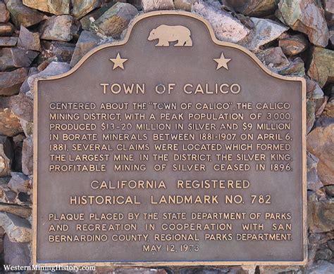 Calico California – Western Mining History