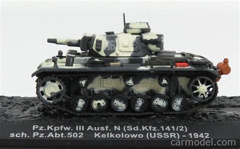 Edicola Cararmdea Scale Krupp Tank Pz Kpfw Iii Ausf N Sd