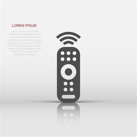 Premium Vector Remote Control Icon In Flat Style Infrared Controller