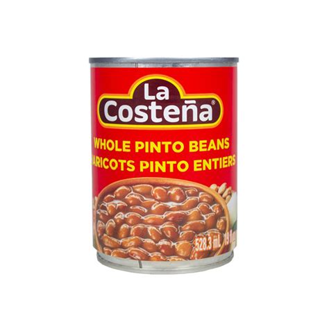 La Costeña® Whole Pinto Beans 528 Ml Mi Amor Mexican Store