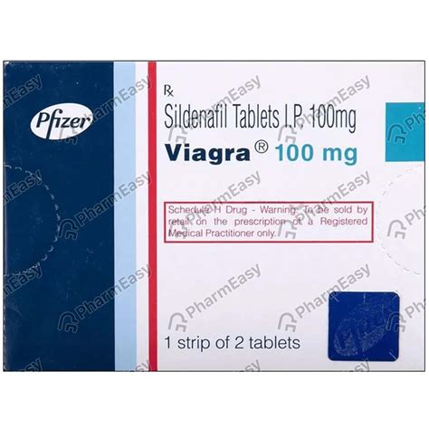 Buy Viagra 100 MG Tablet (2) Online at Flat 18% OFF* | PharmEasy