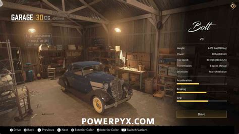 Mafia 1 Remake All Vehicles Showcase Full Garage