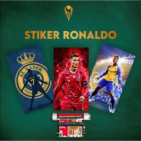 Jual Stiker Cristiano Ronaldo Al Nassr Portugal Soldimpro Shopee