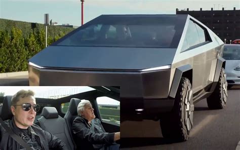 Le Tesla Cybertruck à Lessai Chez Jay Leno Avec Elon Musk